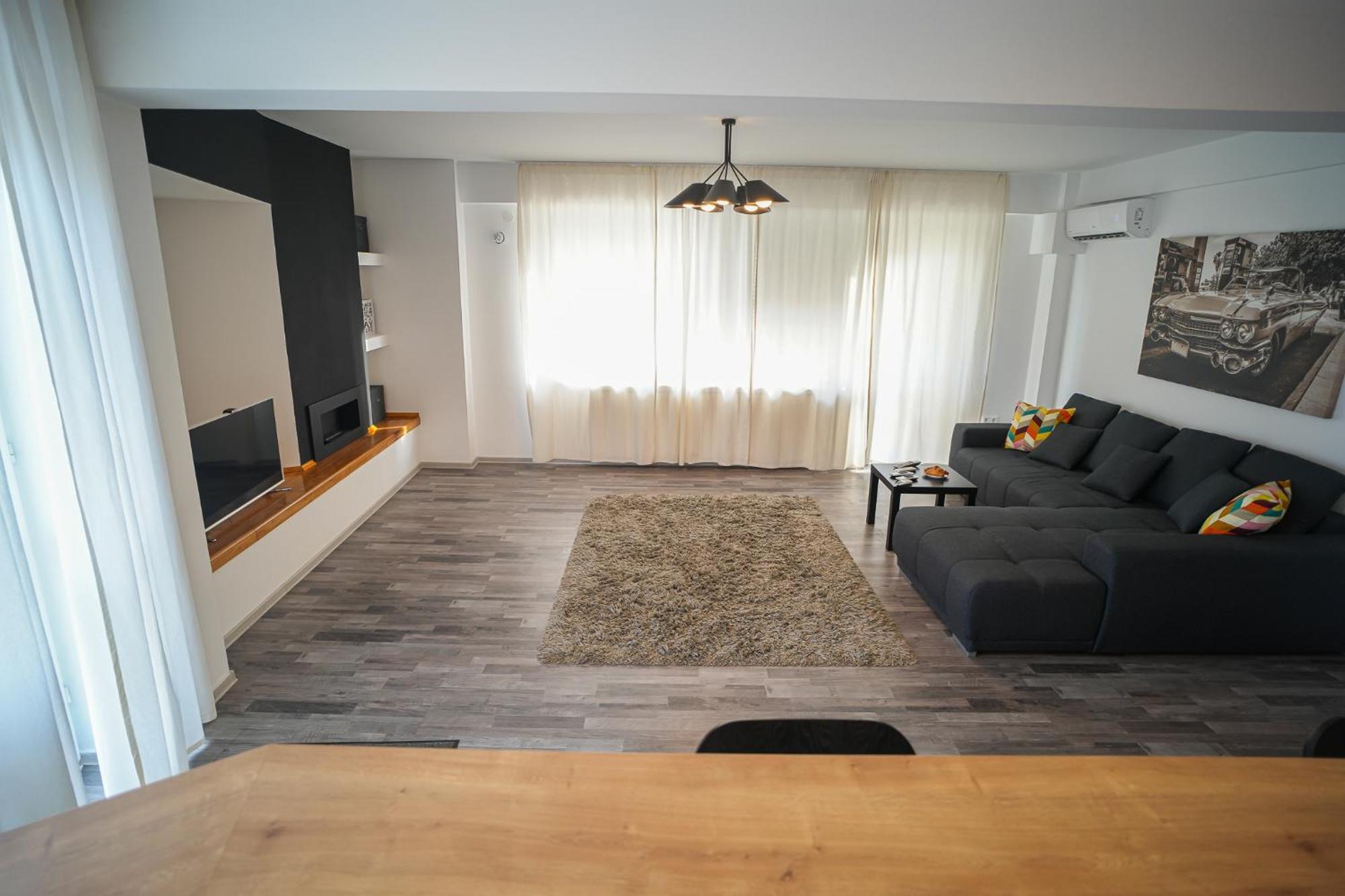 Penthouse With Huge Rooftop Terrace & City View Boekarest Buitenkant foto