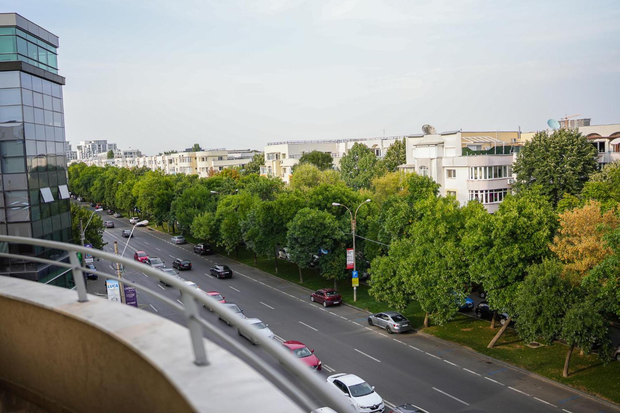 Penthouse With Huge Rooftop Terrace & City View Boekarest Buitenkant foto